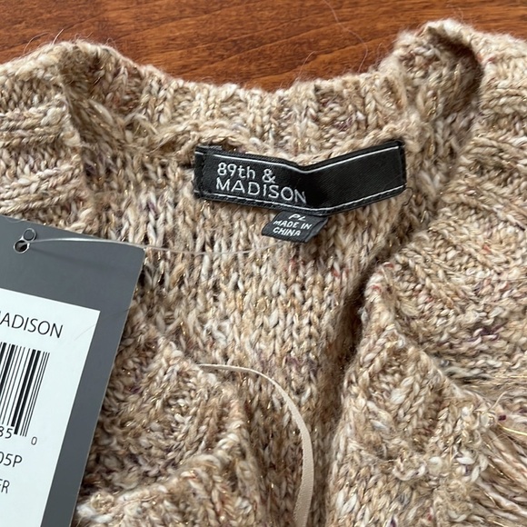 NWT  89th & Madison knitted cardigan Size PL - Picture 4 of 8